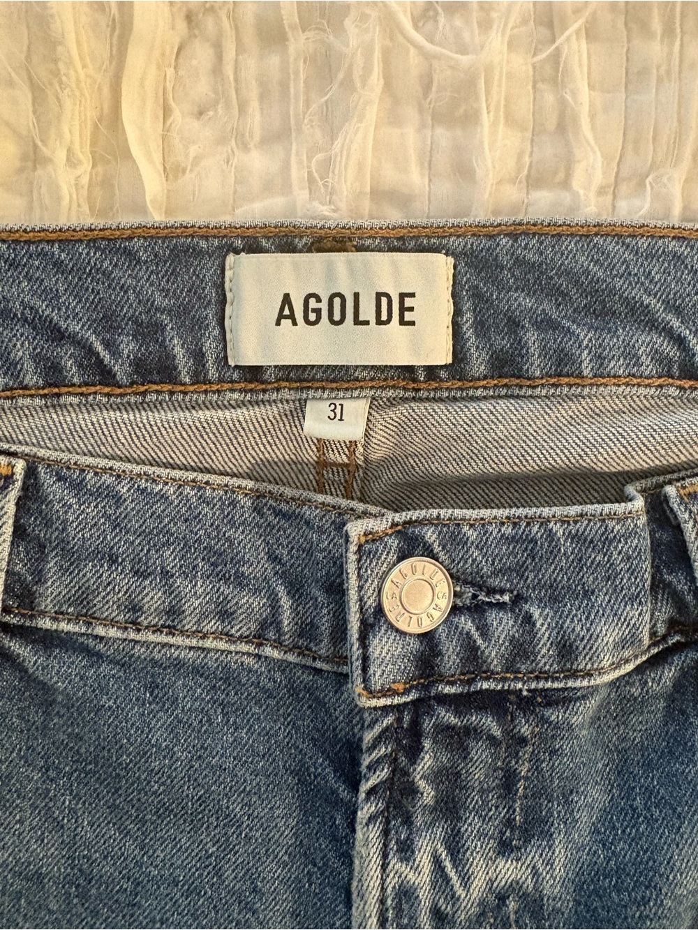 Agolde Low Rise Slim - Picture 5 of 9